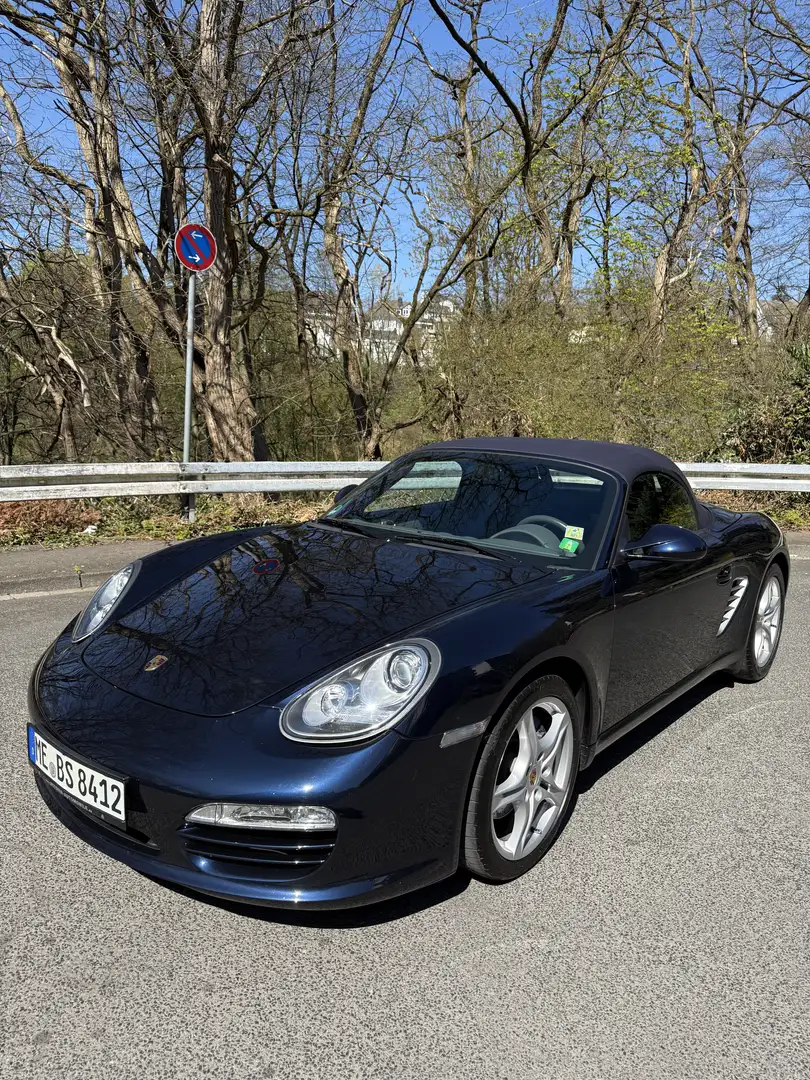 Porsche Boxster 2009 FL | TÜV & Inspektion Neu in 2024 | Top Modrá - 2