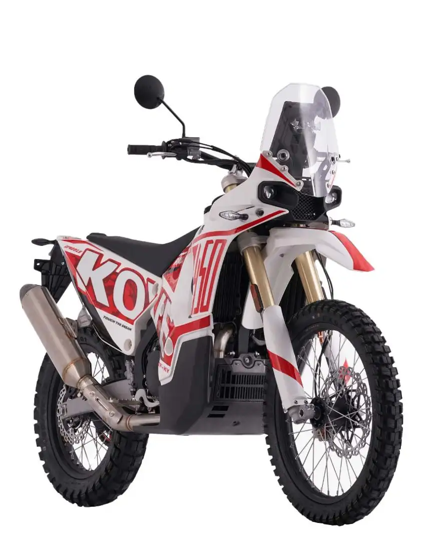 Kove 450 Rally Bianco - 1
