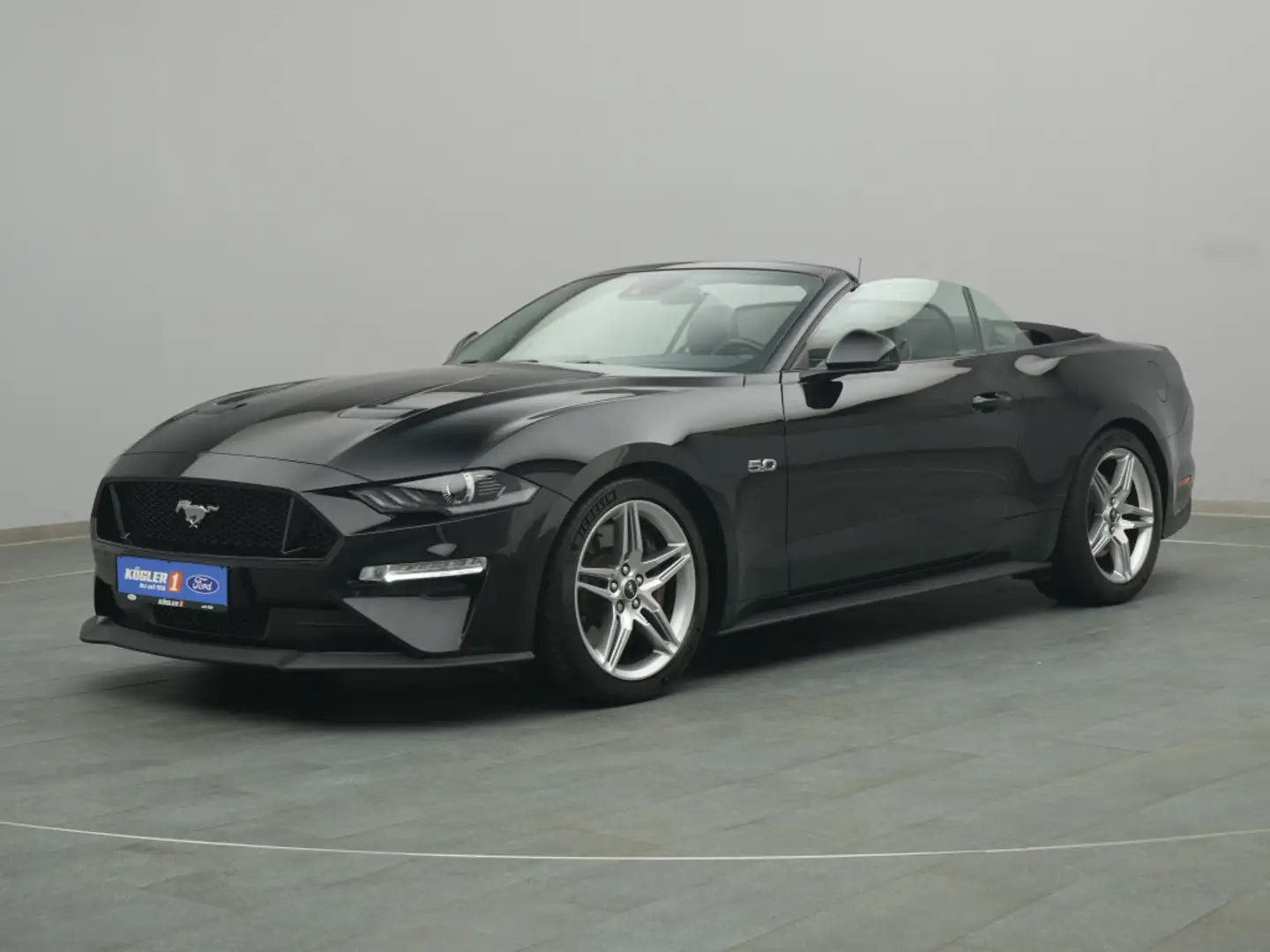 Ford Mustang GT Cabrio V8 450PS Aut./Prem-P/MagneRide Černá - 2