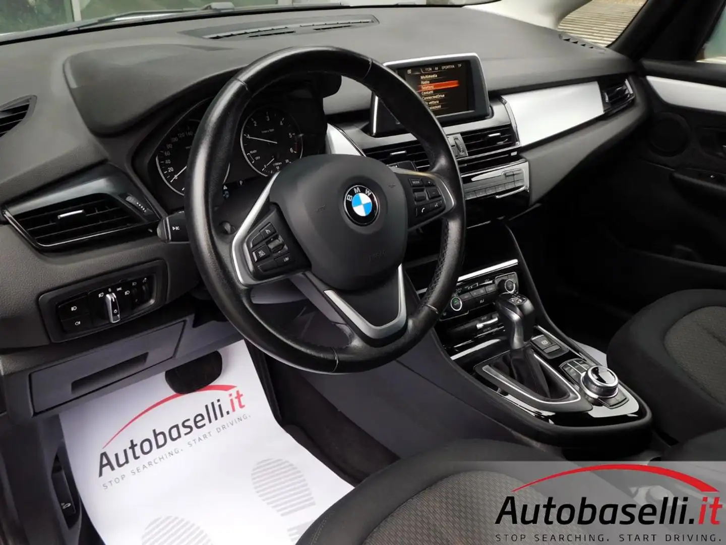 BMW 216 D ACTIVE TOURER ADVANTAGE AUTOMATICA, NAVIGATORE Argento - 2