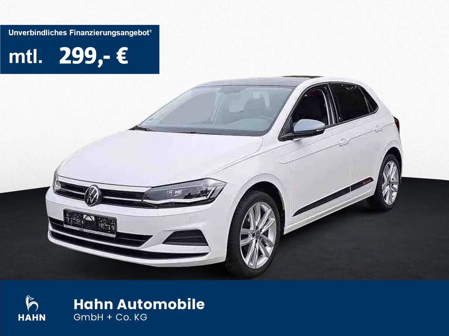 Volkswagen Polo 1.0TSI Comfortline beats LED APP Pano ACC Weiß - 1