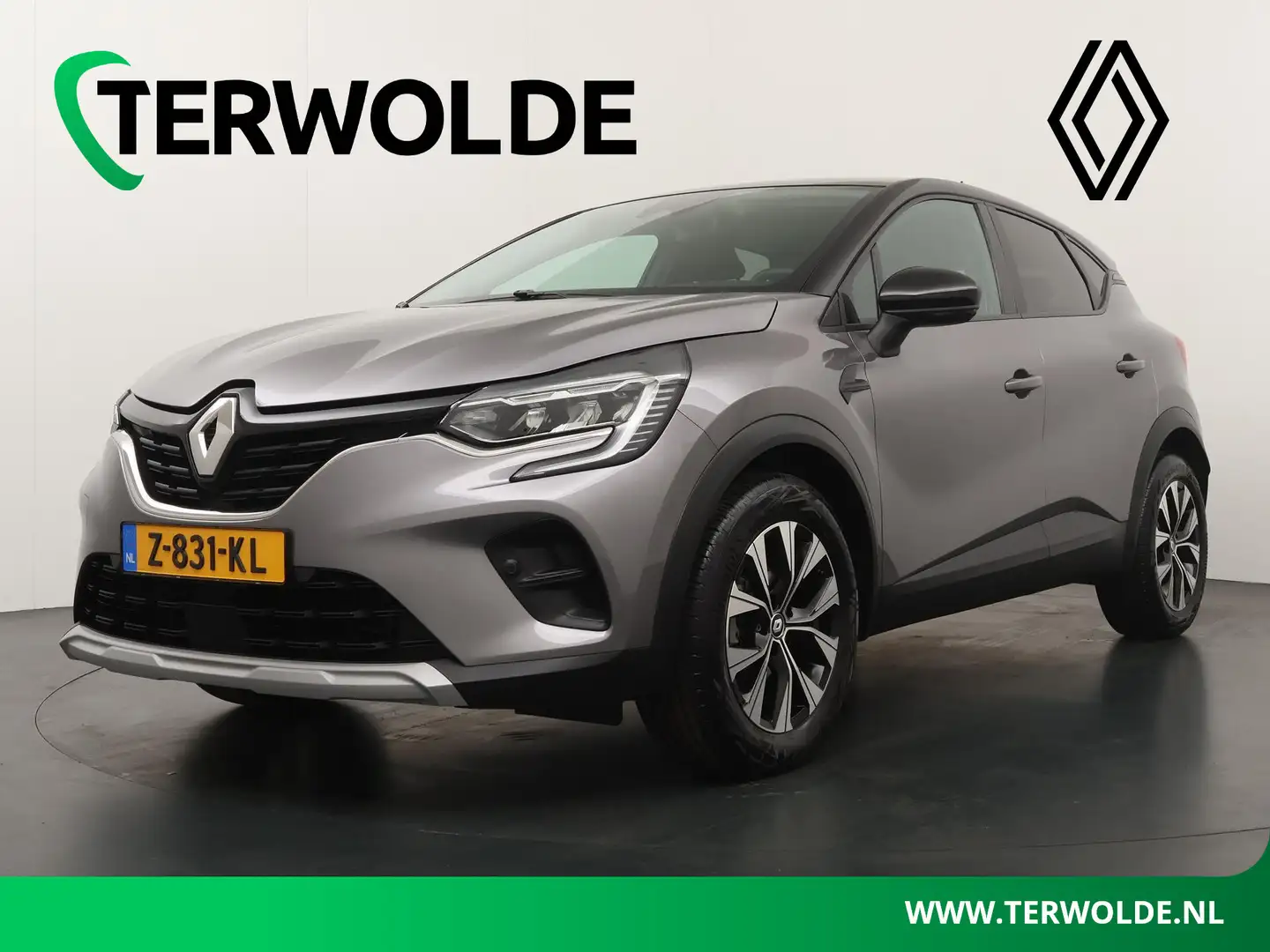 Renault Captur 1.0 TCe 90 evolution | Navigatie | Parkeercamera | Grijs - 1