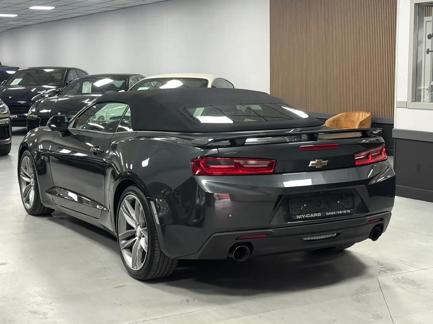 Chevrolet Camaro Cabriolet 2.0 Turbo Full Options Garantie 1An Grijs - 2