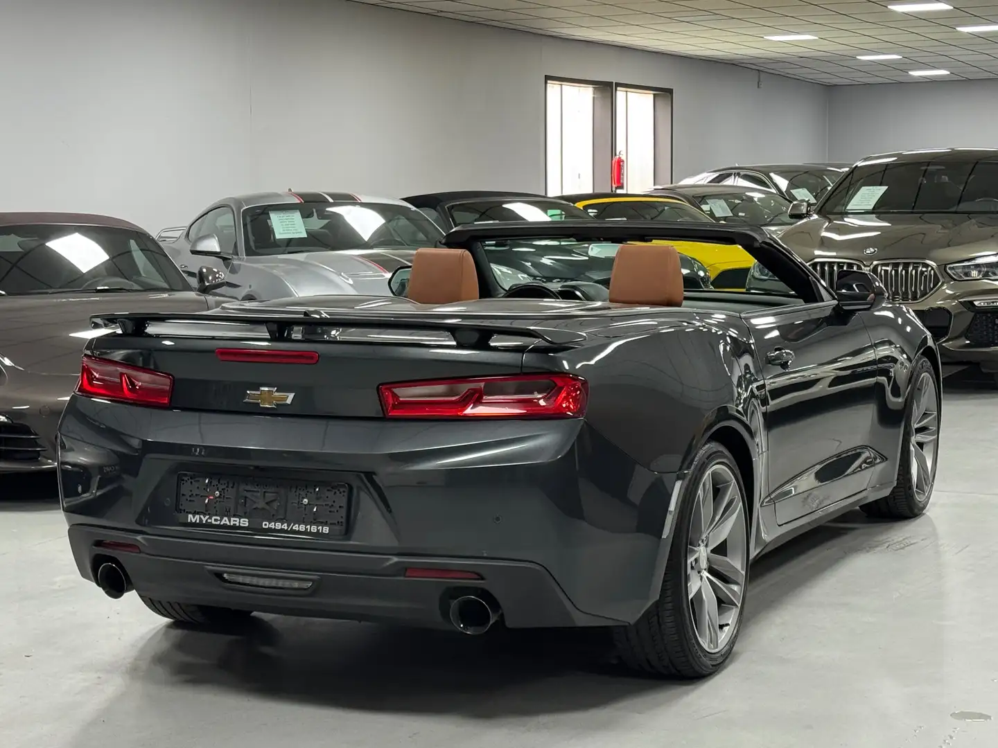 Chevrolet Camaro Cabriolet 2.0 Turbo Full Options Garantie 1An Gris - 2