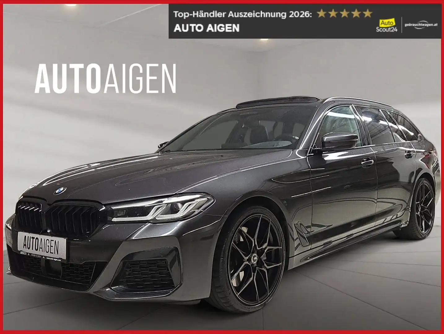 BMW 540 d xDrive * VOLL * M-PAKET * SOFT-CLOSE * PANO * HEAD-UP * STANDHZ * VIRTUAL COCKPIT * KAMERA * MASSAGE * MEMORY * SHADOW Grau - 1