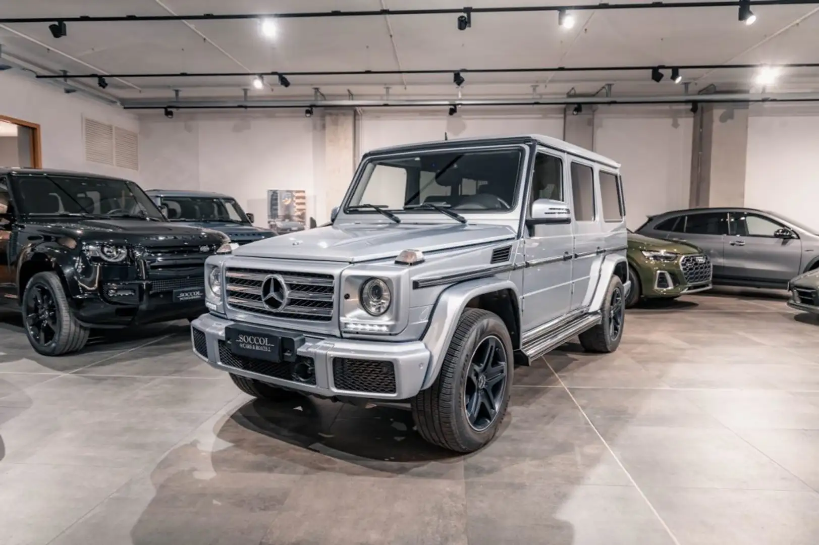 Mercedes-Benz G 350 d S.W.*VENTILATI*RADAR*MULTICONTOUR*HARMAN KARDON Argento - 1