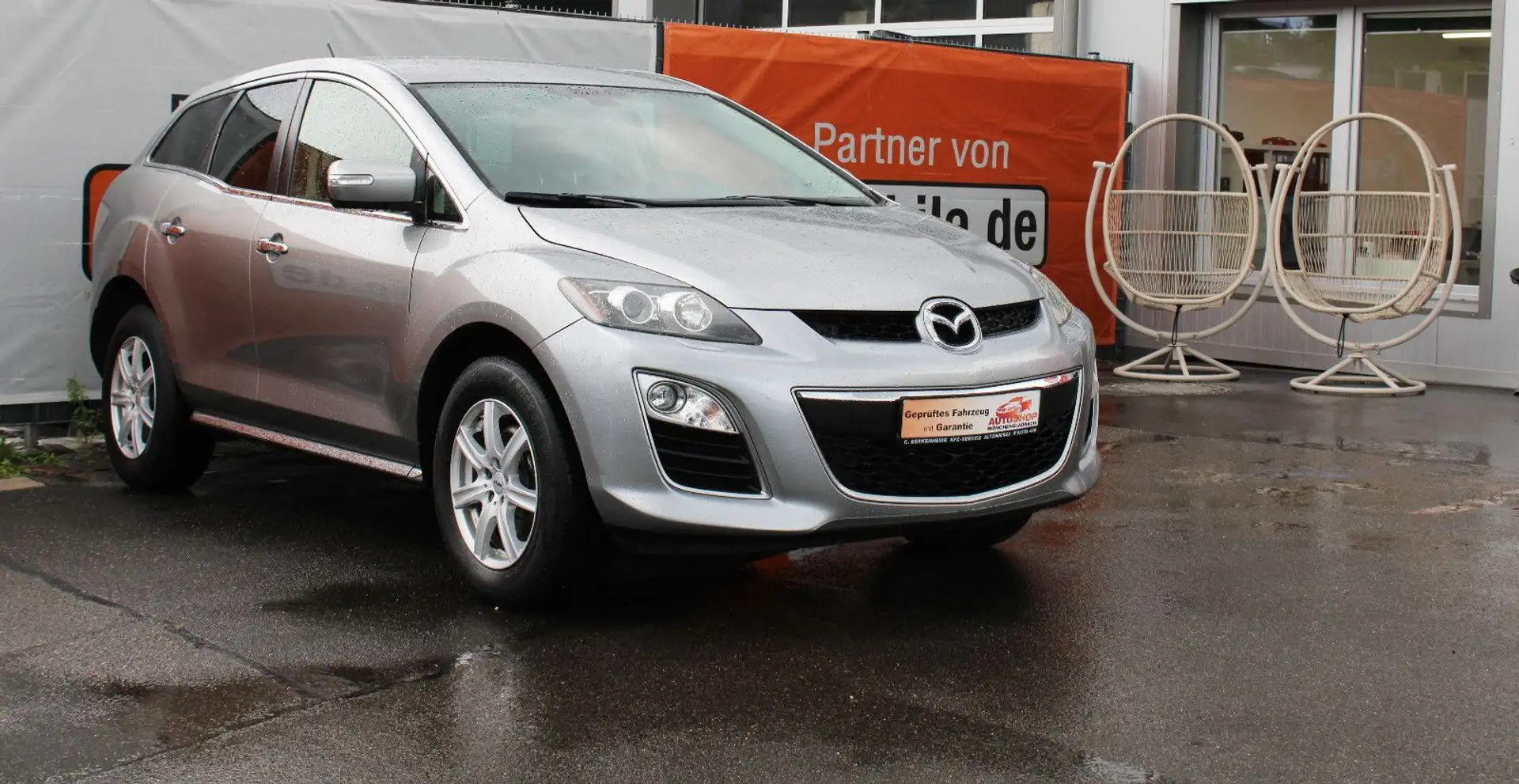 Mazda CX-7 *Kamera*Leder*Navi*Tempomat*Sitzheizung* Plateado - 1