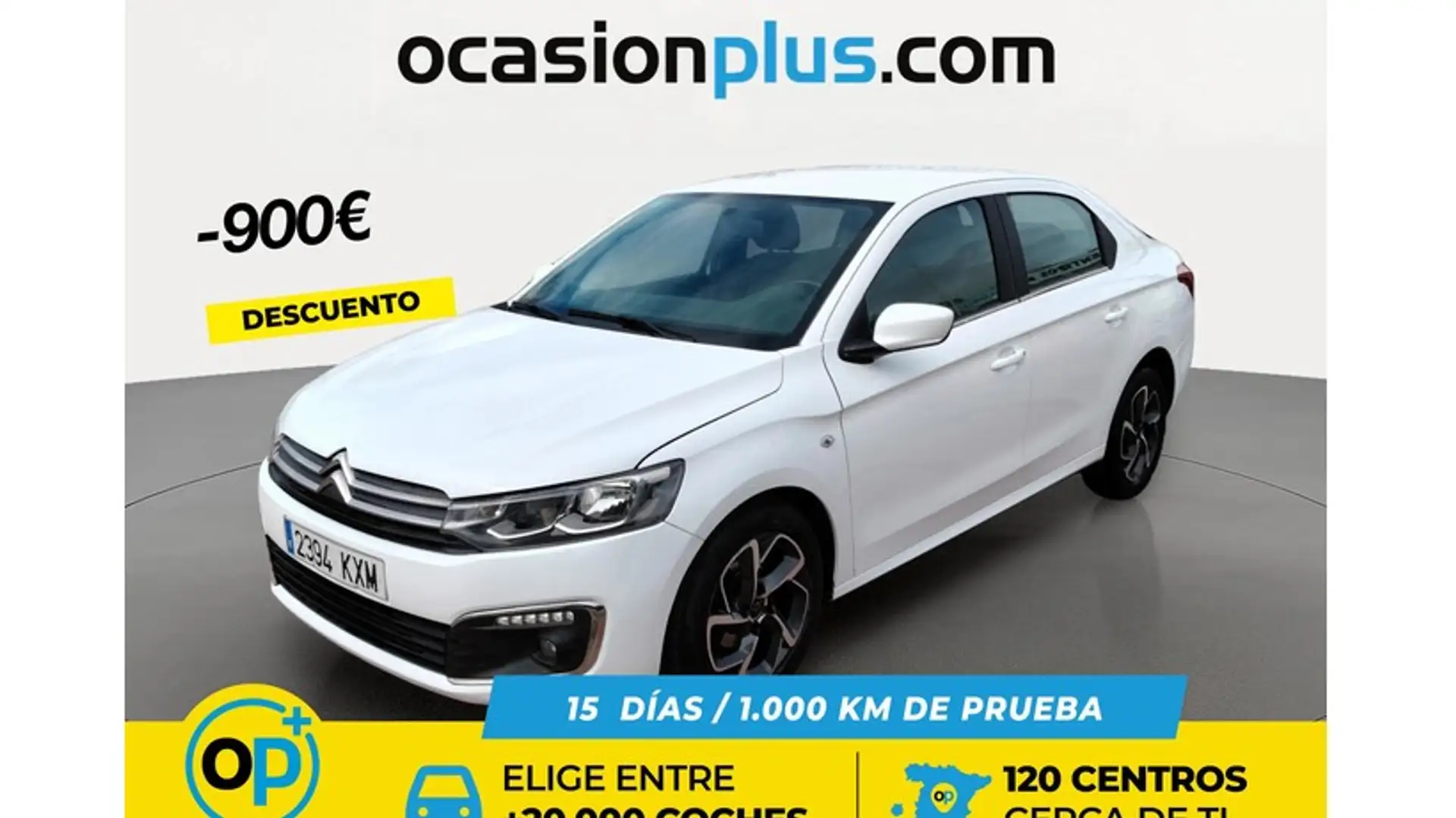 Citroen C-Elysée 1.5BlueHDi S&S Shine 100 Blanco - 1