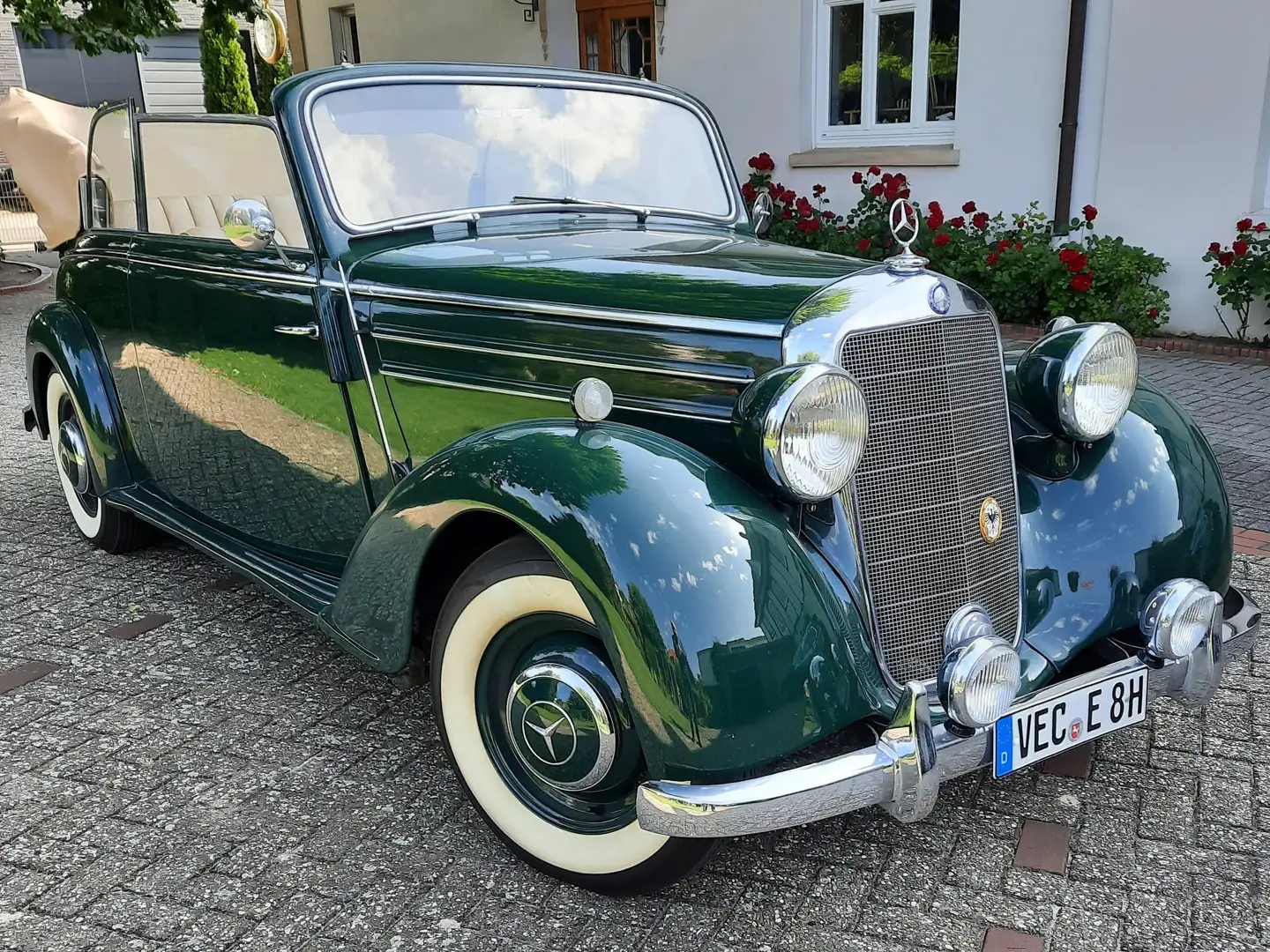 Mercedes-Benz 170 M136, 170s cabrio b Зелений - 2