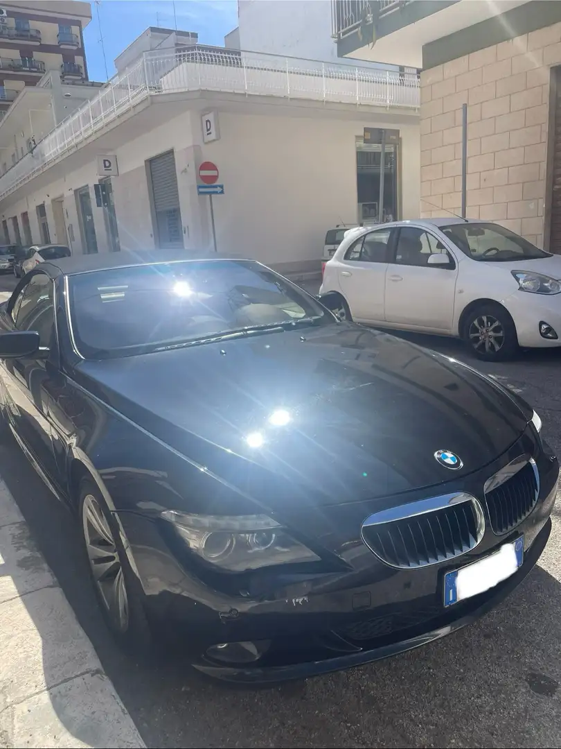 BMW 635 635d Cabrio Чорний - 1