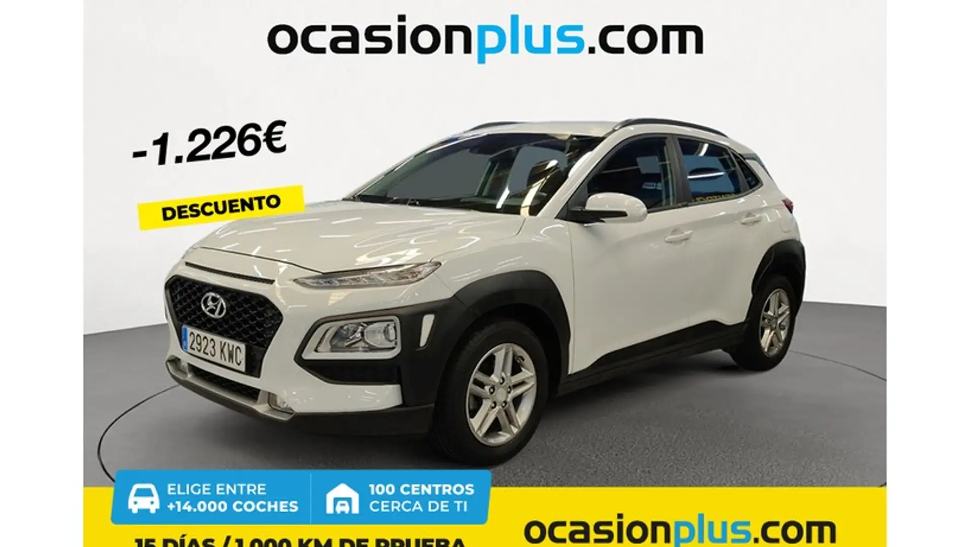 Hyundai KONA 1.0 TGDI Klass 4x2 Blanc - 1