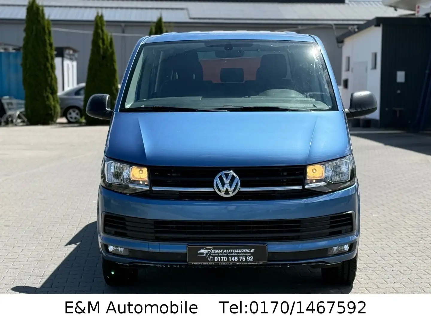 Volkswagen T6 Multivan +TÜV NEU+DSG+EURO6+RÜCKKAMERA Blauw - 2