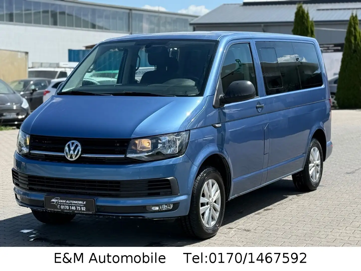 Volkswagen T6 Multivan +TÜV NEU+DSG+EURO6+RÜCKKAMERA Blauw - 1