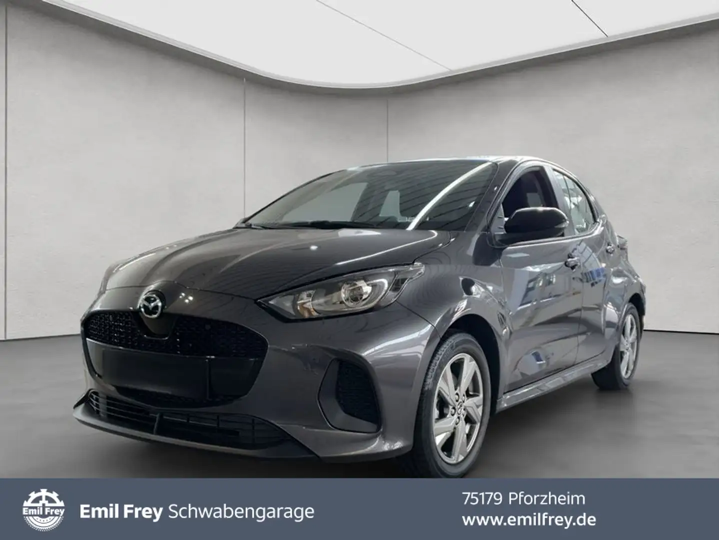 Mazda 2 1.5 VVT-i 116 CVT EXCLUSIVE-LINE Grau - 1