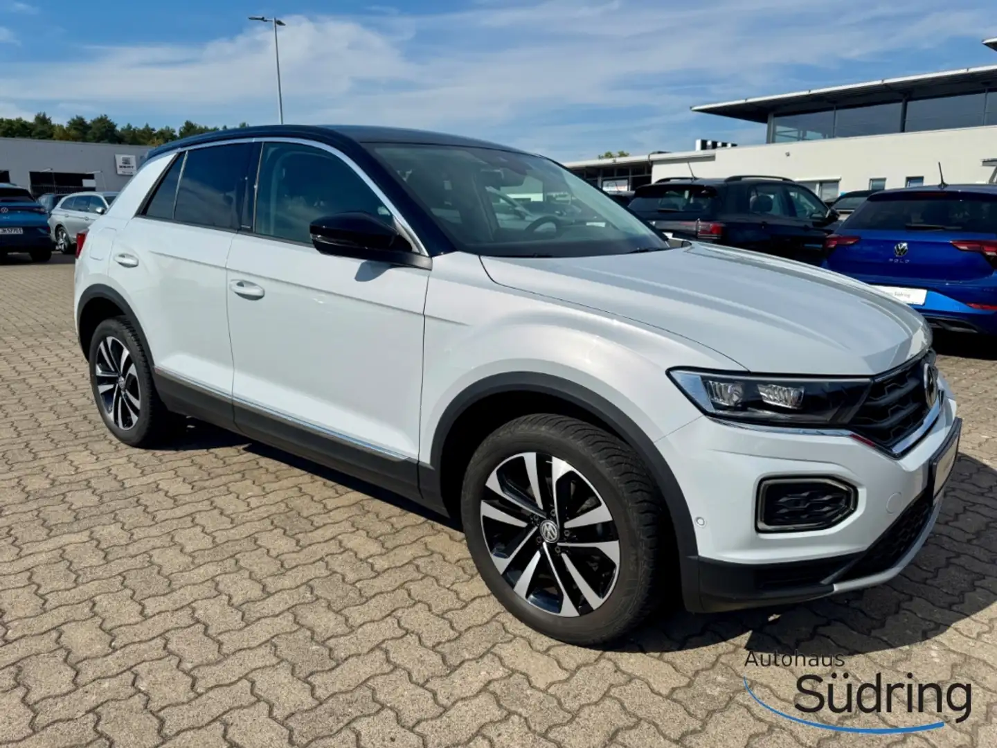 Volkswagen T-Roc 1,5 TSI IQ.DRIVE Navi LED El. Heckklappe Blanc - 2