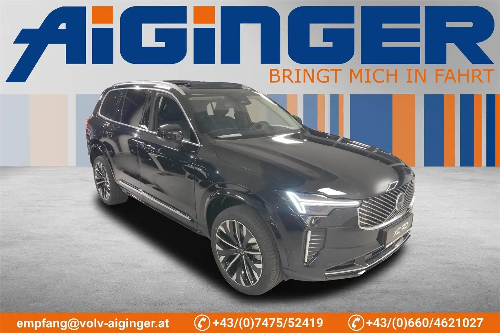 Volvo XC90 T8 AWD Facelift Plus Bright Schwarz - 1