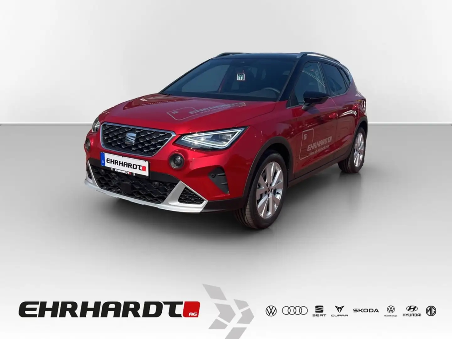 SEAT Arona 1.0 TSI Xperience VIRTUAL*NAVI*LED*ACC*PARKLENK... Rot - 1
