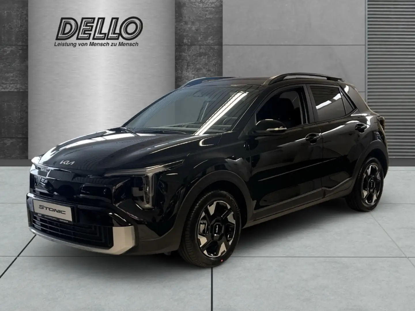 Kia Stonic 1,0 T-GDI VISION Navi LED Apple CarPlay Android Au Schwarz - 1