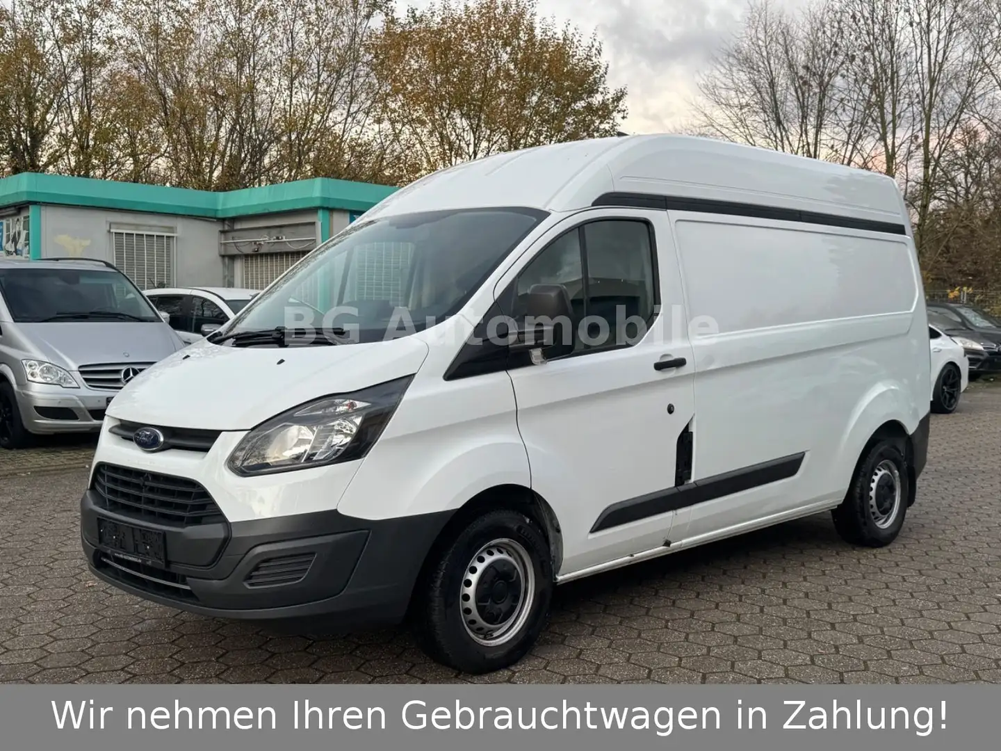 Ford Transit Custom Kasten 290 L2*1.Hand*Tüv* Weiß - 1
