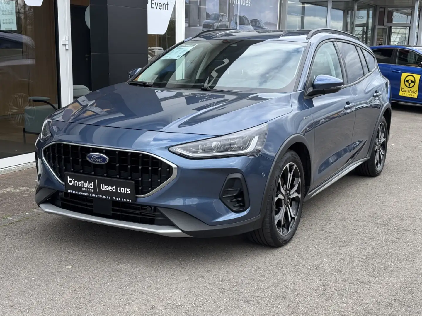 Ford Focus 1.0 EcoBoost MHEV Titanium X Bleu - 2