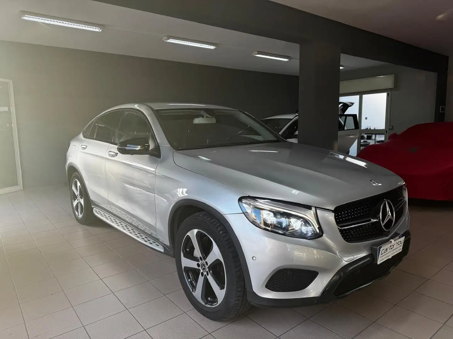 Mercedes-Benz GLC 250 GLC 250 d coupè Sport 4matic auto Zilver - 2