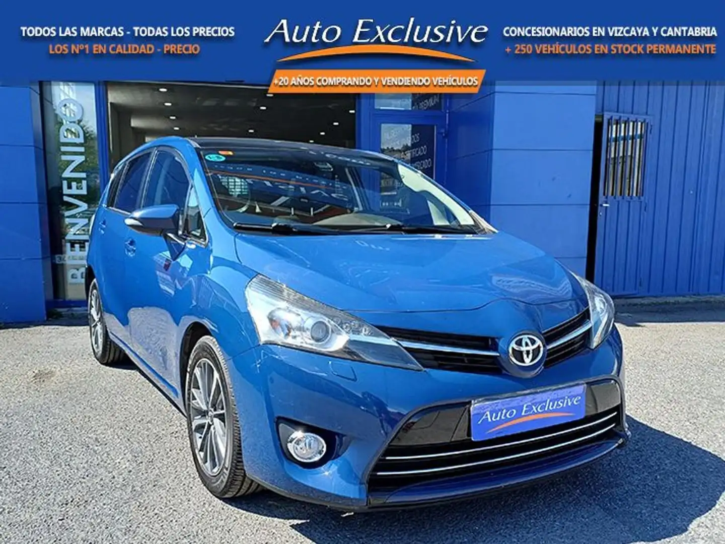 Toyota Verso 115D Advance 7pl. Azul - 1