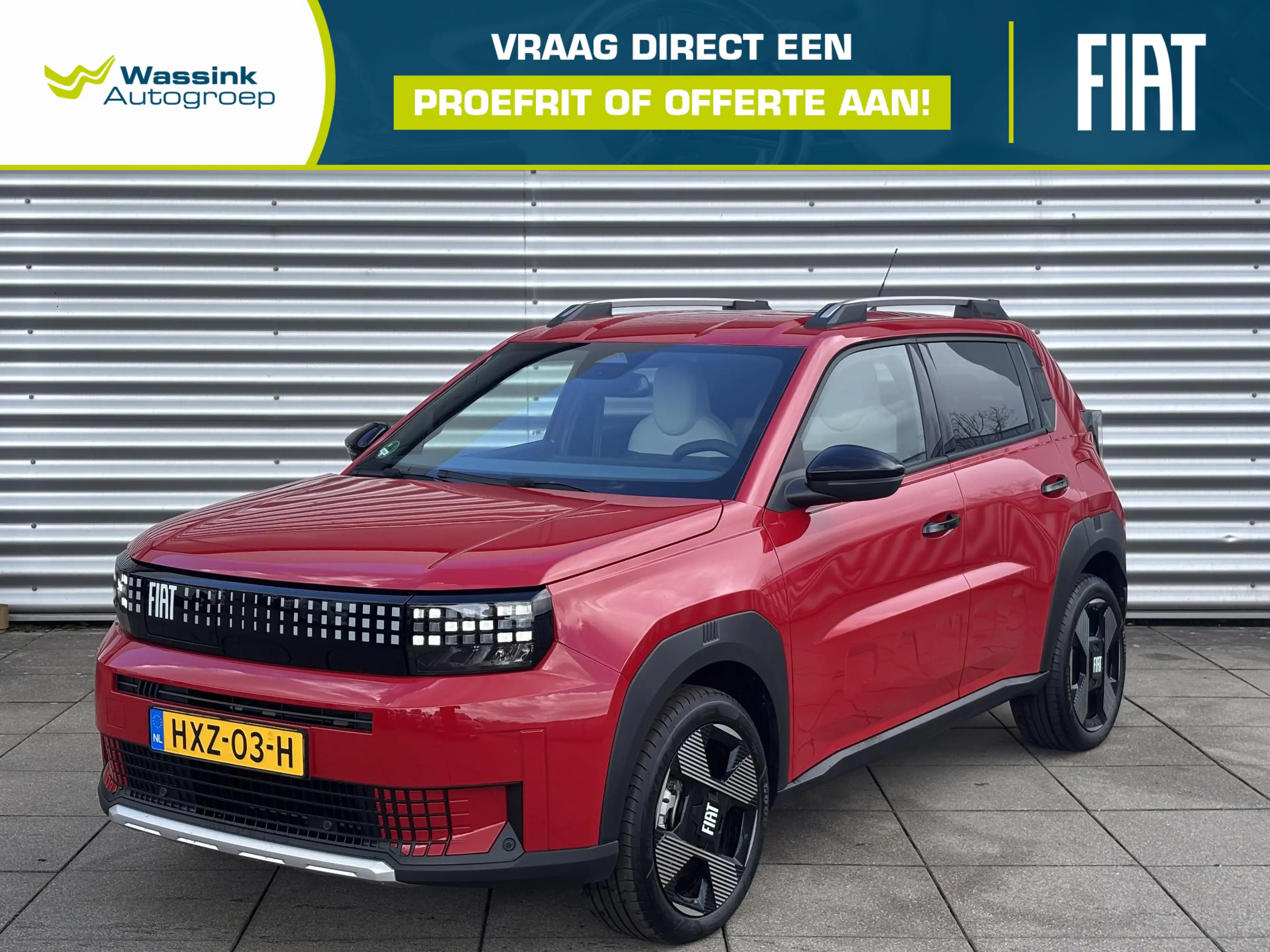 Fiat Grande Panda La Prima 44 kWh | Trekhaak afneembaar | Navigatie