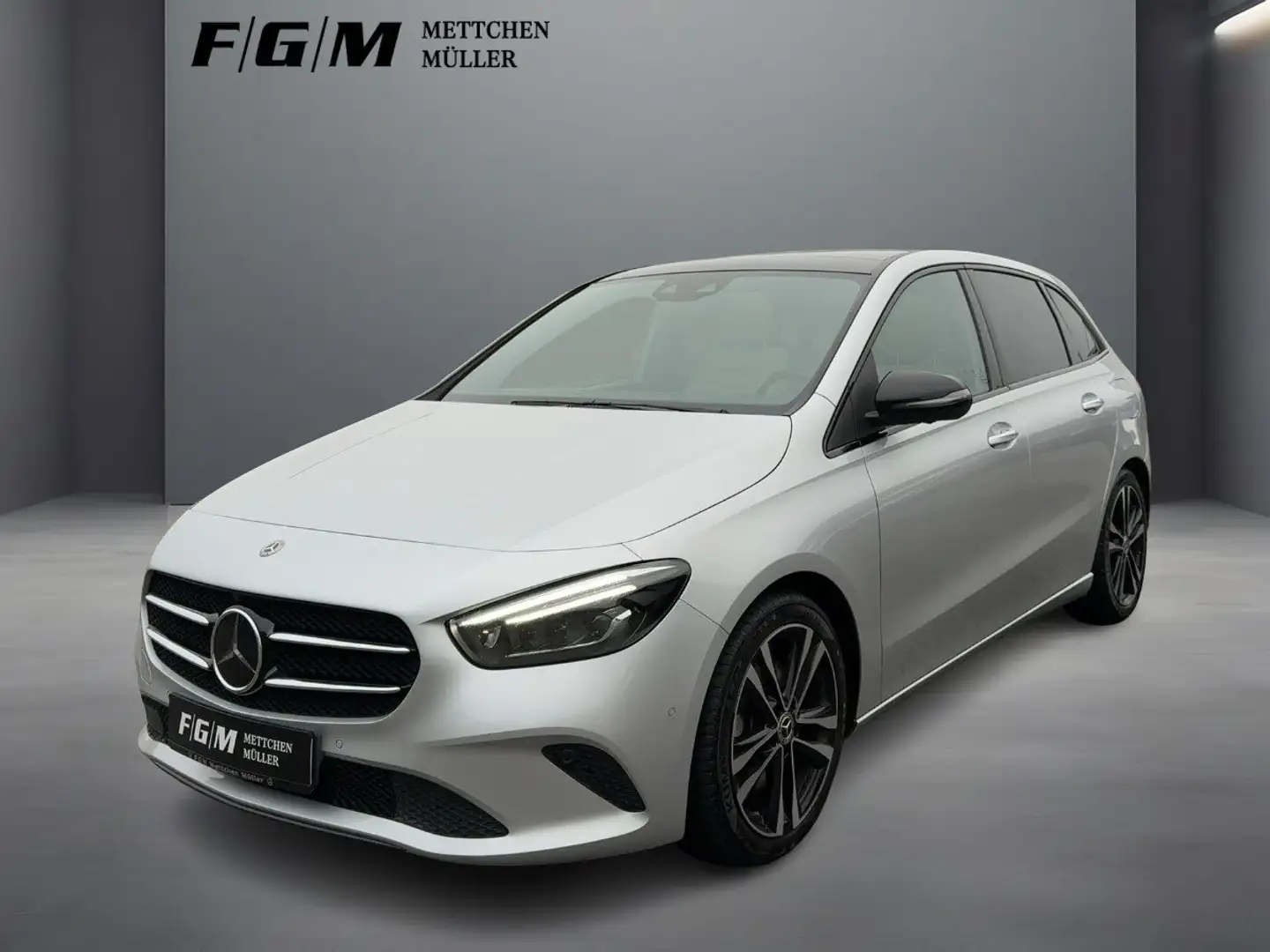 Mercedes-Benz B 220 4M Progressive HeadUp|KeyGo|MBeam|S-Dach Silber - 2