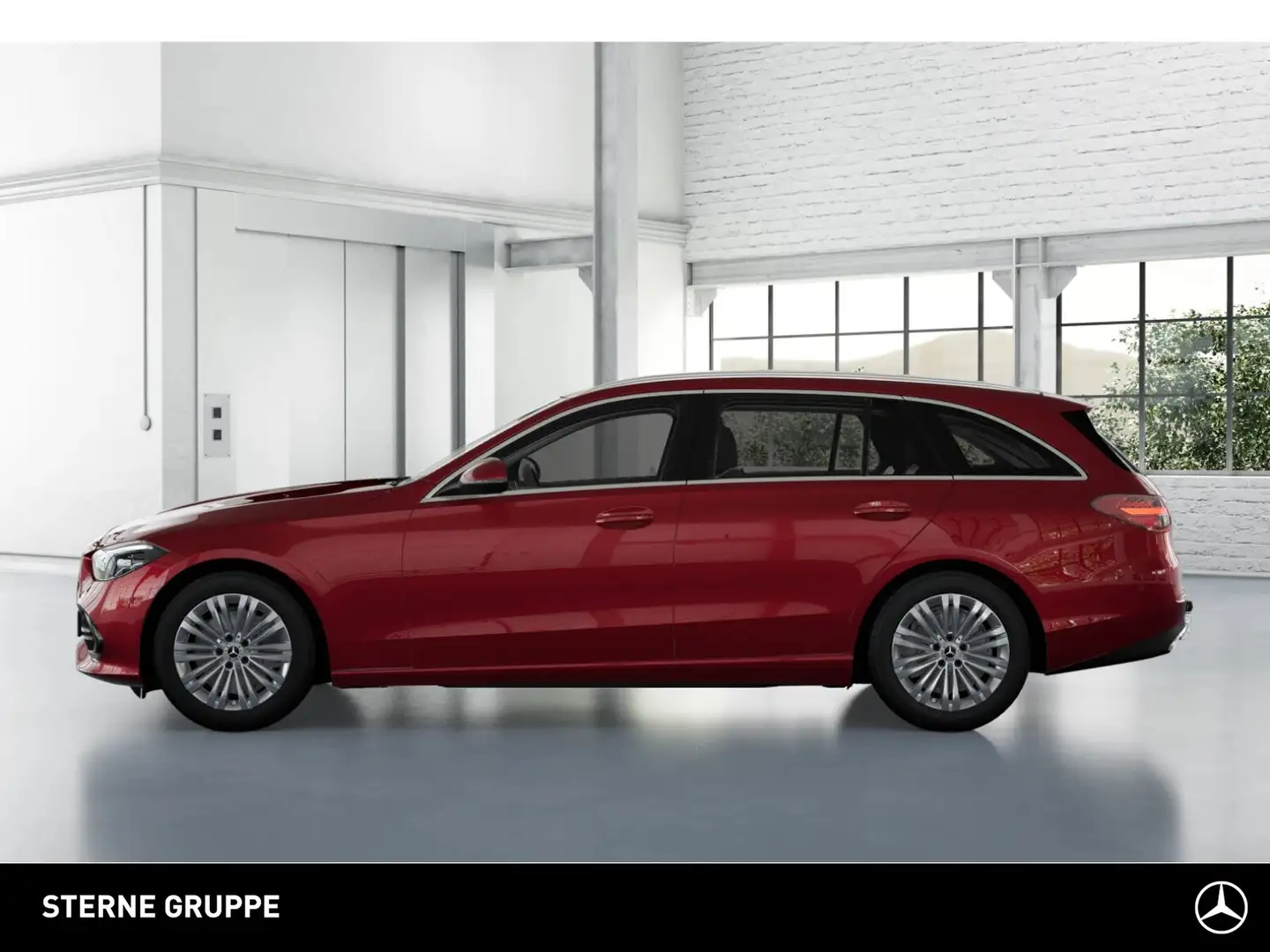 Mercedes-Benz C 200 C 200 T Avantg LED AHK Ambi Totw Easyp SHZ Rot - 2