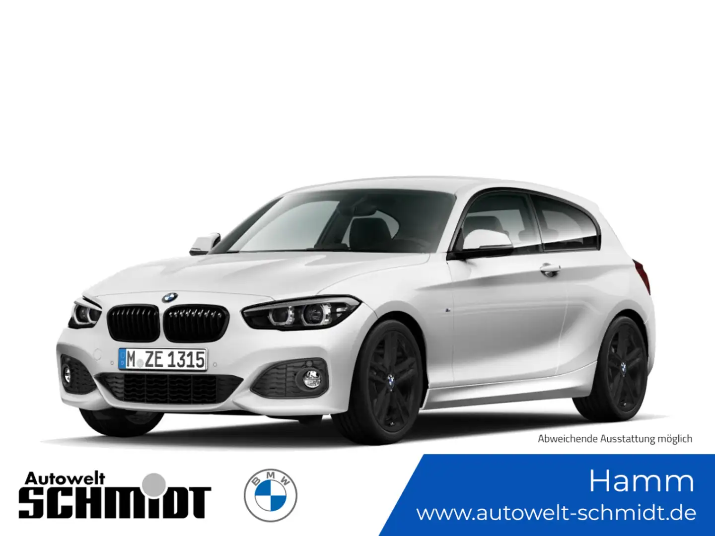 BMW 120 i Edition M Sport Shadow + GARANTIE Blanc - 1