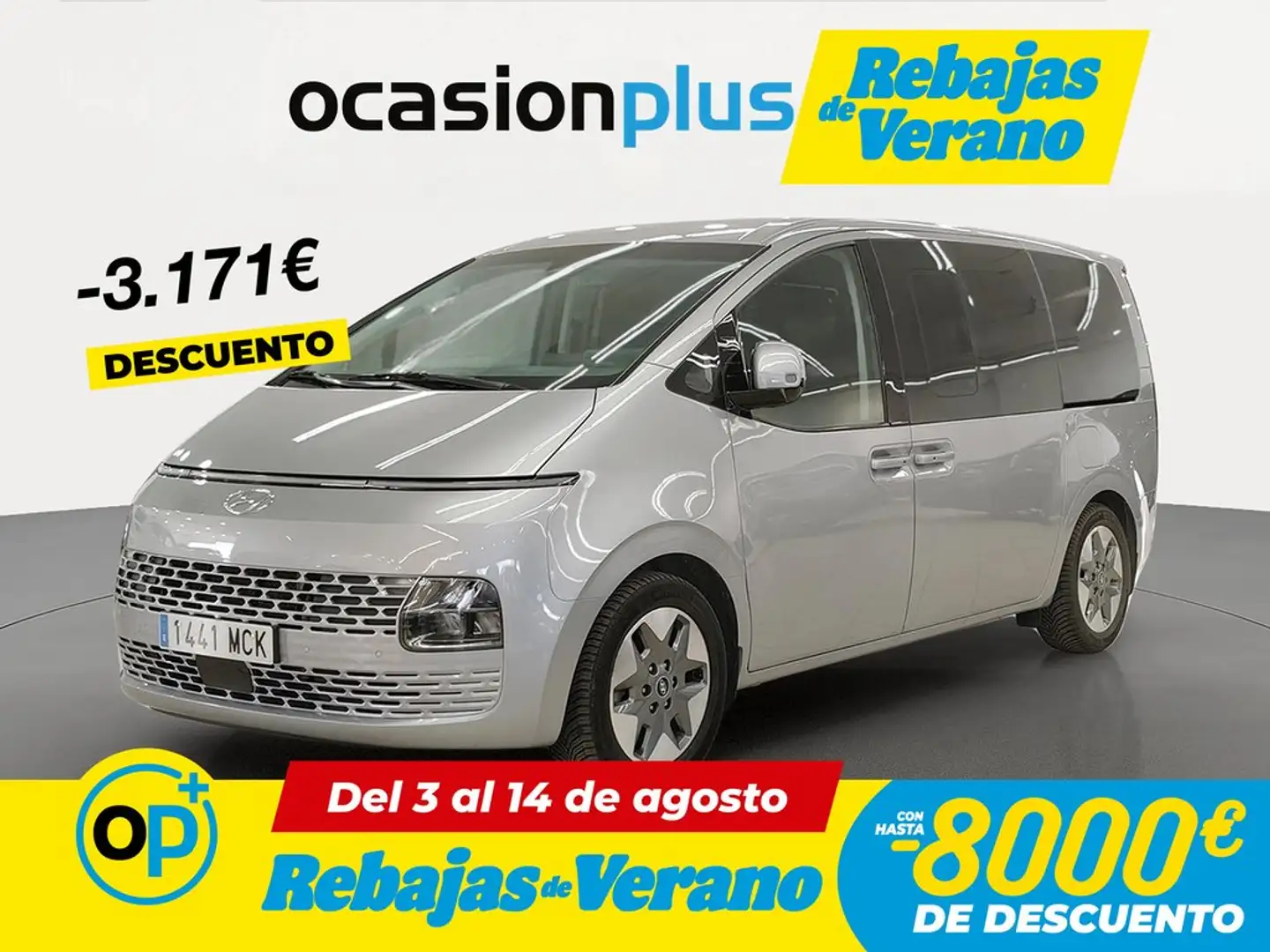 Hyundai STARIA 2.2CRDi 9S Tecno 177 Aut. Gris - 1