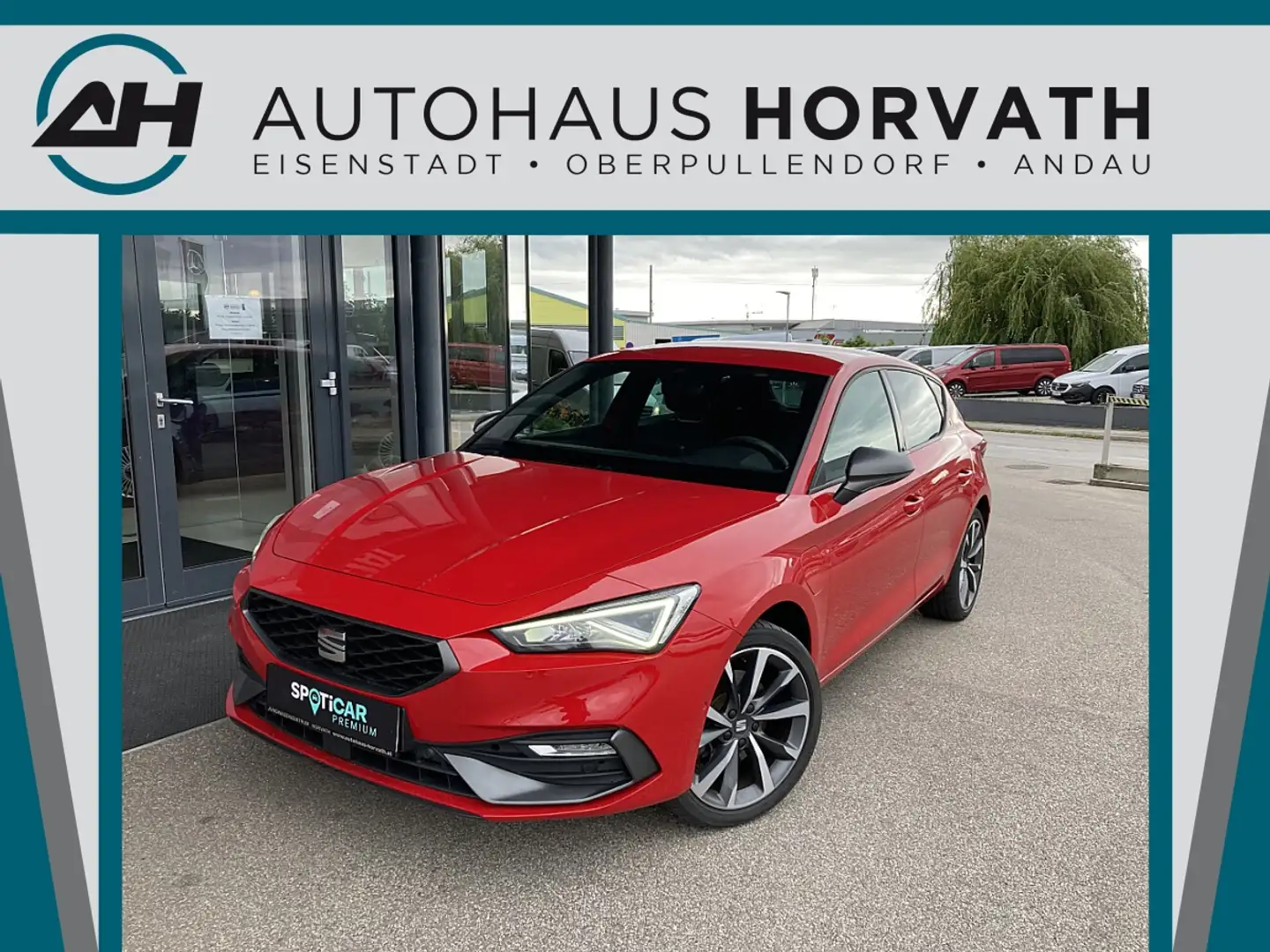 SEAT Leon FR eHybrid 204 DSG Rot - 1