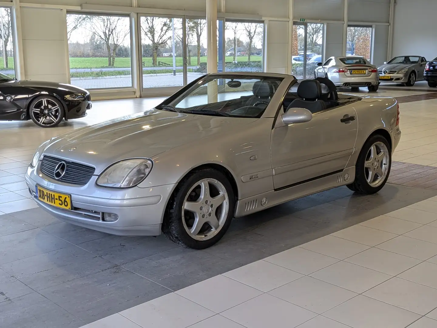 Mercedes-Benz SLK 200 Volledige Historie Aanwezig Leder, NAP, Stuurbekra Gri - 2