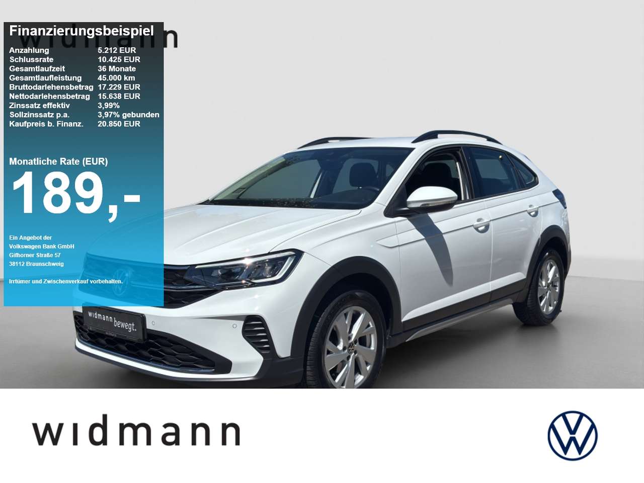 Volkswagen Taigo 2022 — Life 1.0 TSI 110 PS Automatik Kamera App-Connect