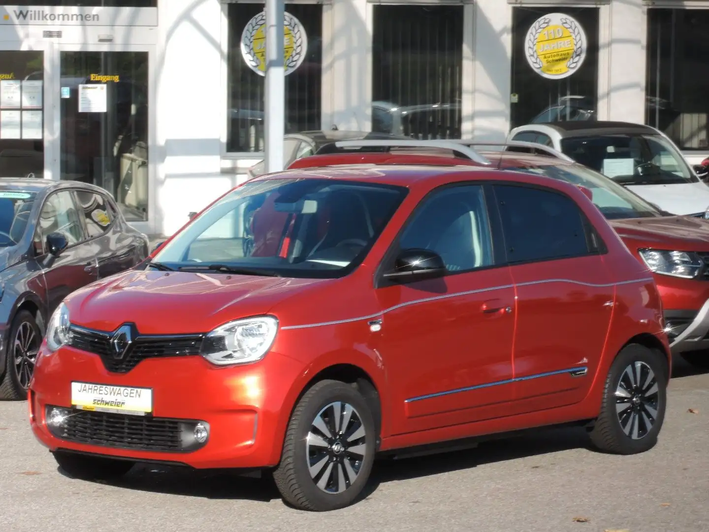 Renault Twingo Z.E. Techno 5-türig GJR,SHZ,Kamera,Navi Rojo - 1