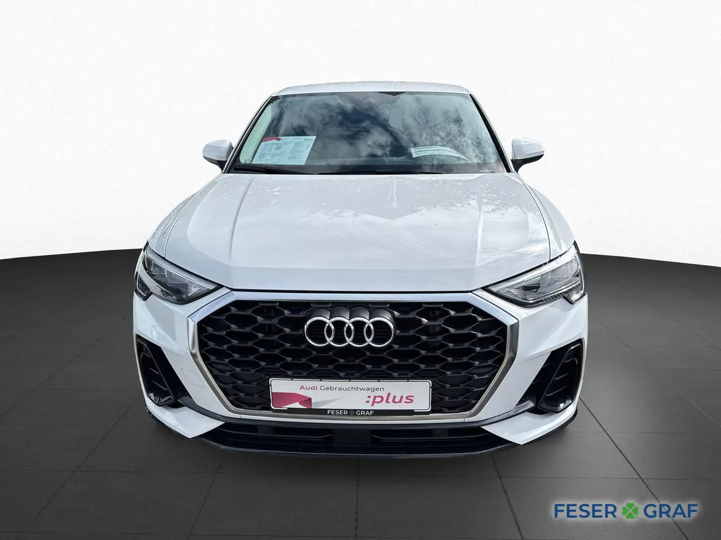 Audi Q3 Sportback 45 TFSI e 180 kW S tr.+Navi+Shz+PDC plus Blanc - 2