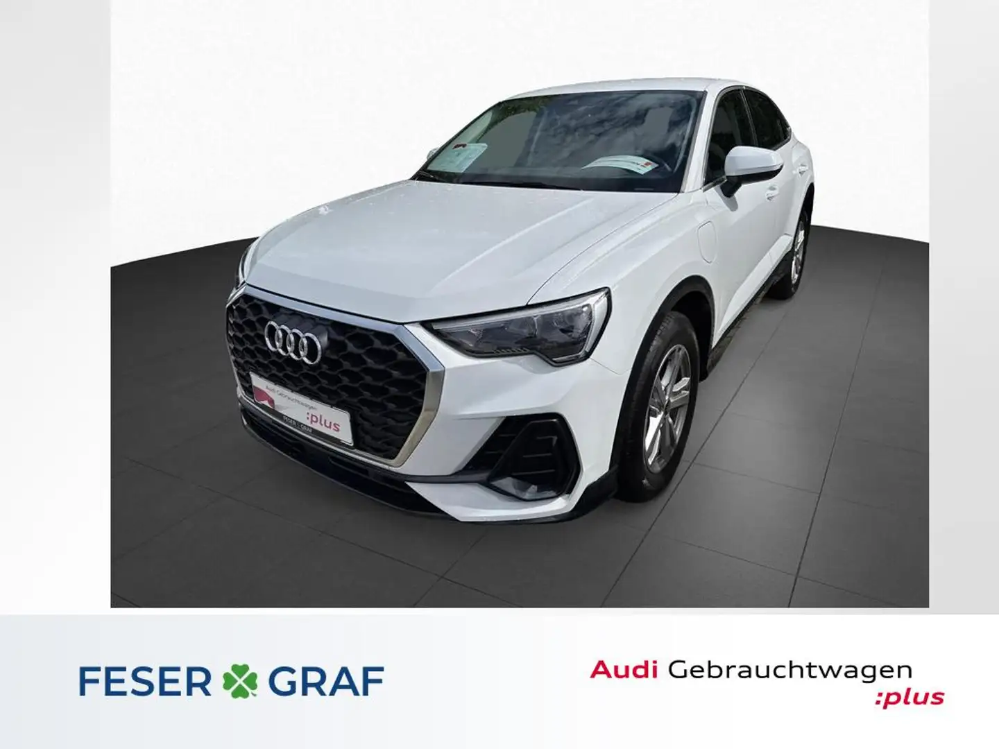 Audi Q3 Sportback 45 TFSI e 180 kW S tr.+Navi+Shz+PDC plus Blanc - 1