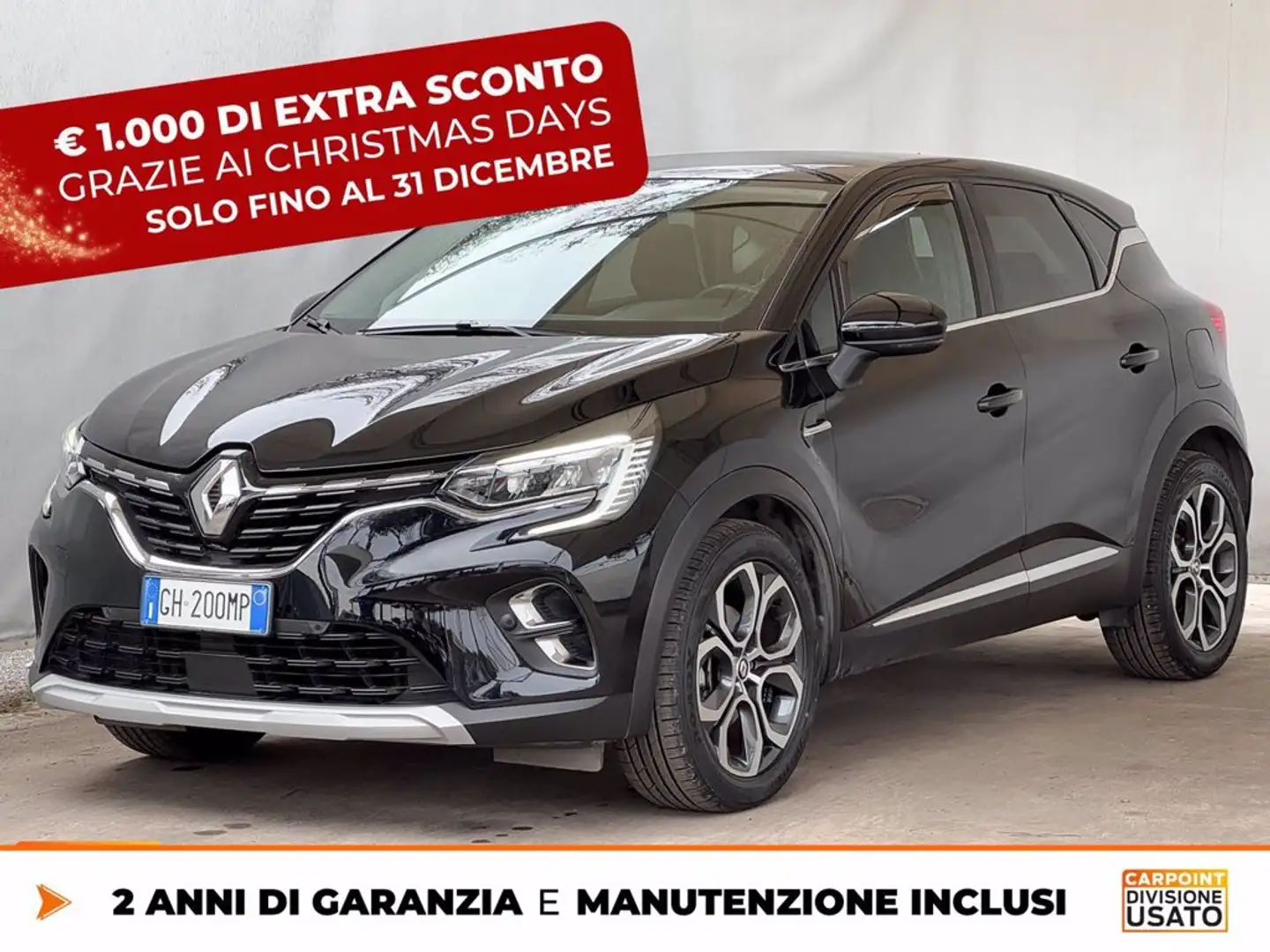 Renault Captur 1.6 e-tech phev intens 160cv auto my21 Nero - 1