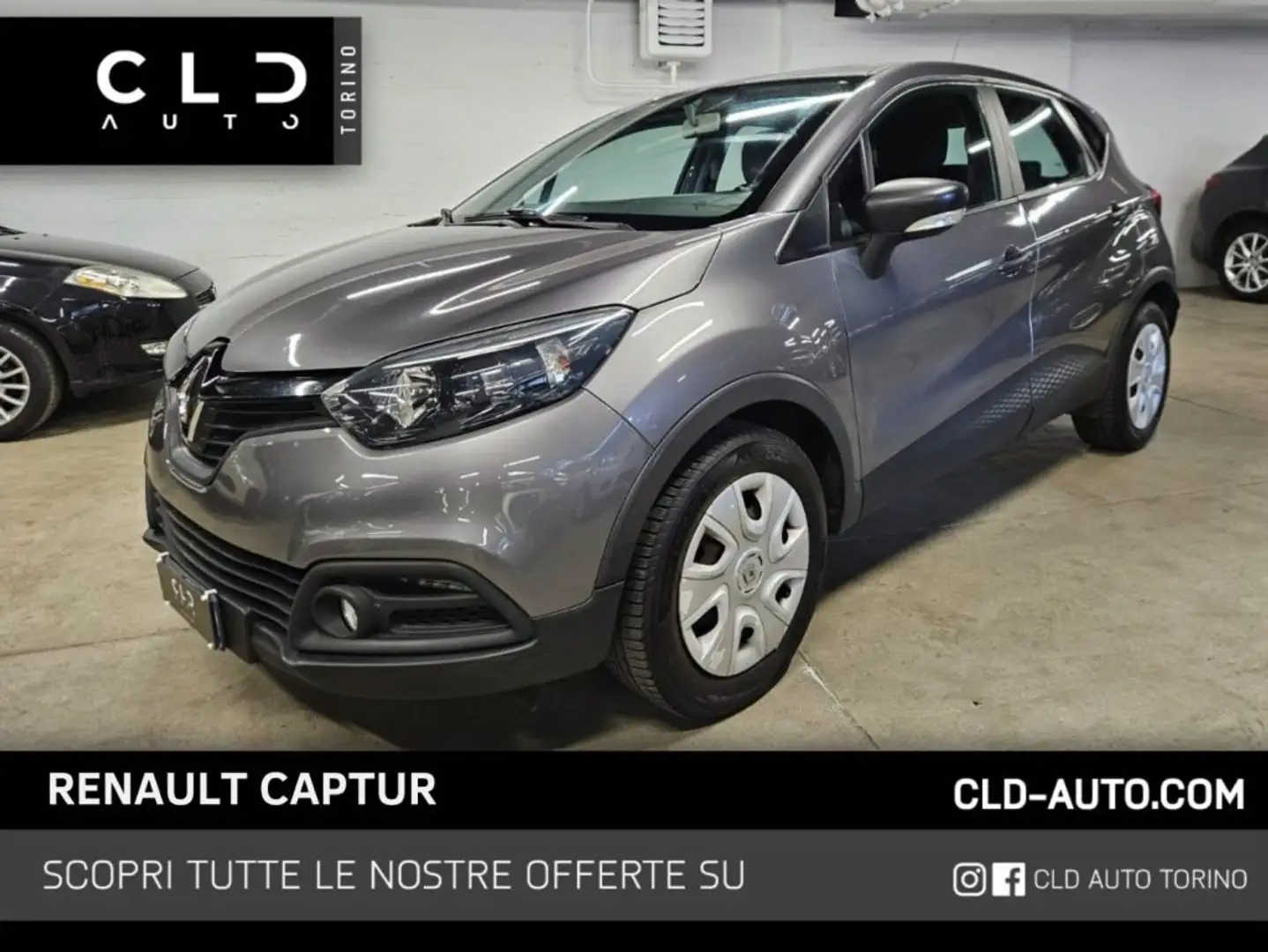 Renault Captur 1.5 dCi 8V 90 CV Grigio - 1