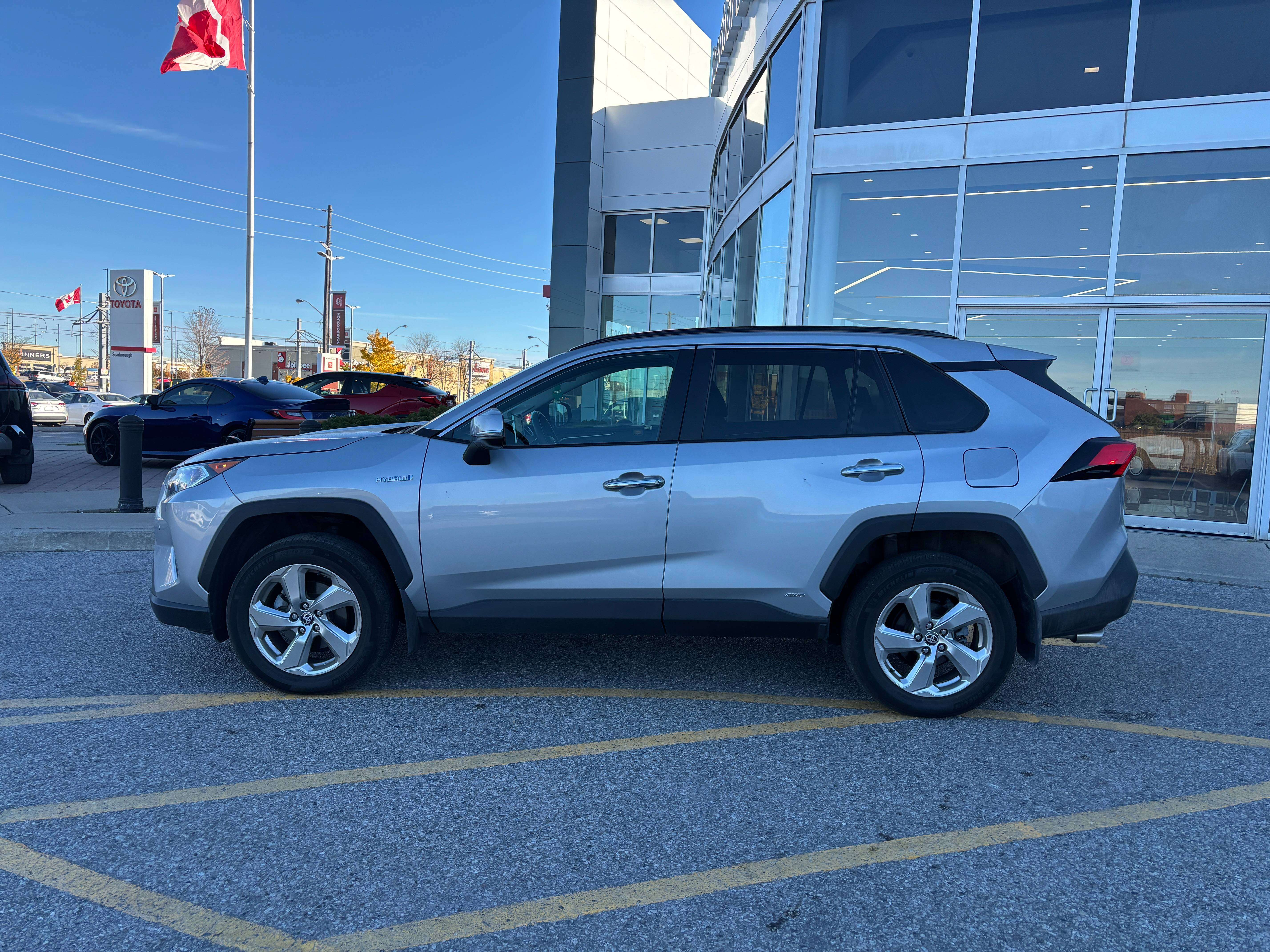 used 2021 Toyota RAV4 car