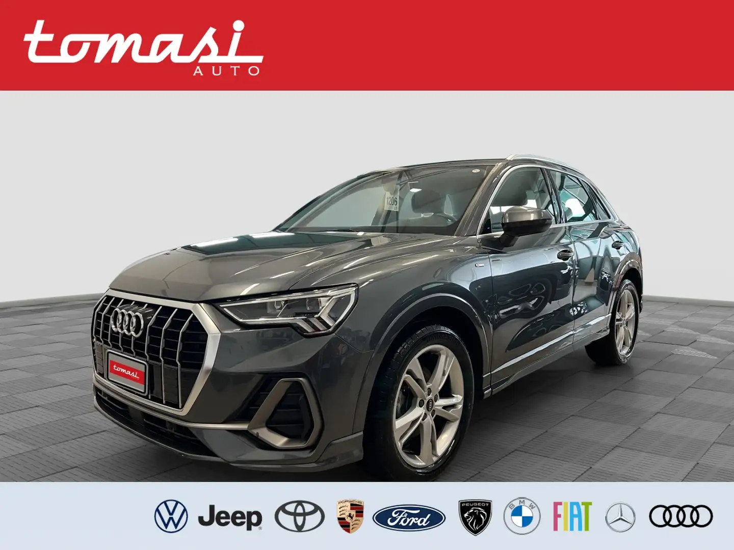 Audi Q3 35 TDI S tronic S line edition Gris - 1