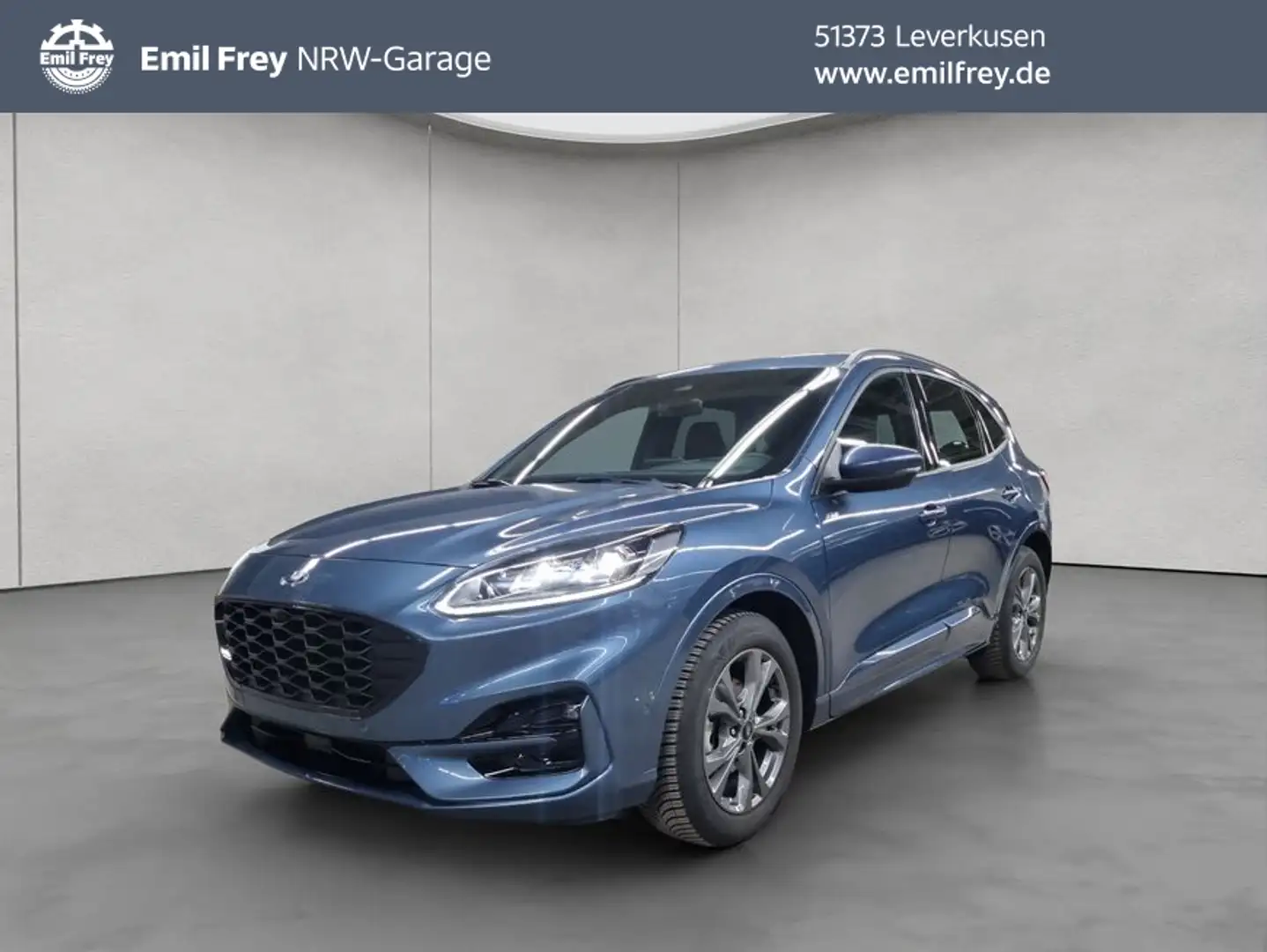 Ford Kuga 1.5 EcoBoost ST-LINE NAVI+LED+AHK+SHZ+PDC Blau - 1