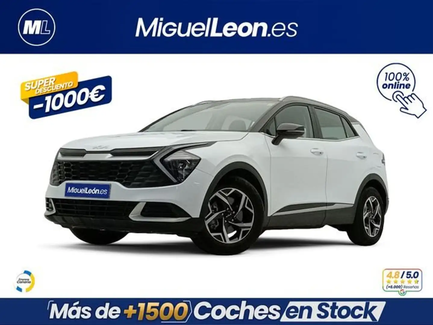 Kia Sportage 1.6 T-GDi 110kW (150CV) Concept 4x2 Blanco - 1