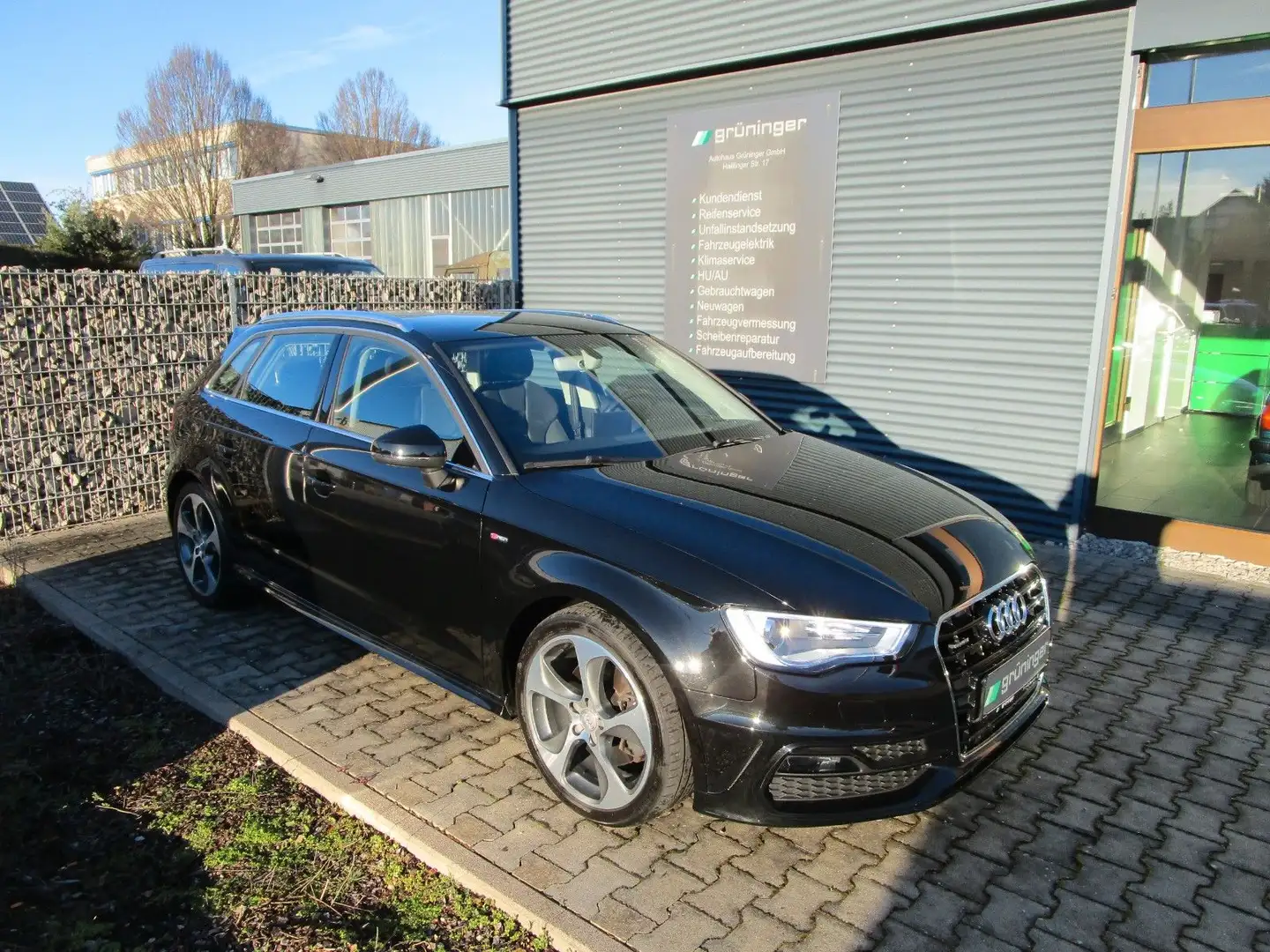 Audi A3 1.8 TFSI S tronic quat. Ambition Sportb. Schwarz - 1