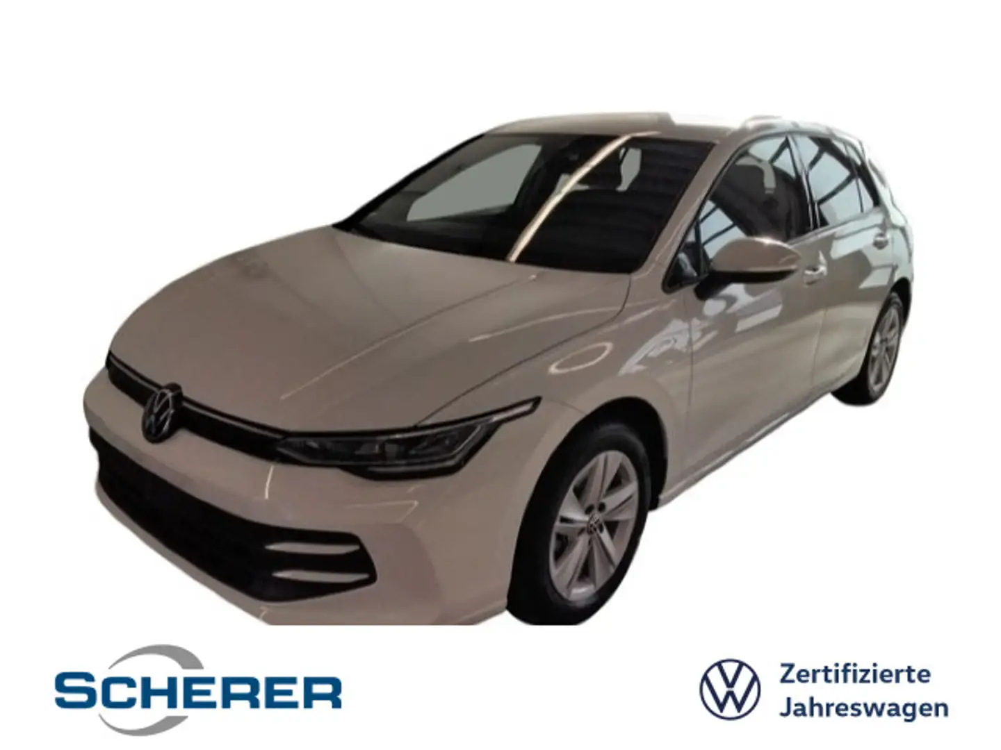 Volkswagen Golf VIII 1.5 eTSI Life DSG RFK IDA Anschlussgar Weiß - 1