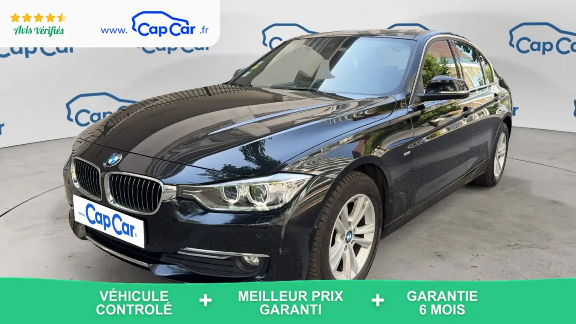BMW 320 320d 184 BVA8 Luxury Negru - 1