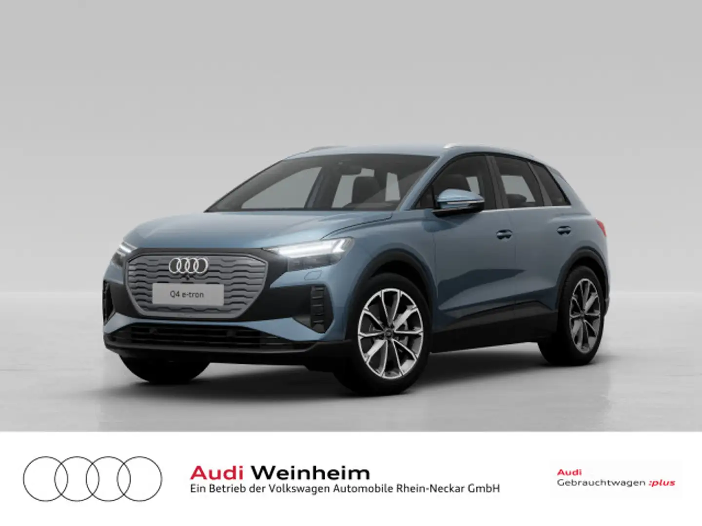 Audi Q4 e-tron 40 Matrix LED AHK Kamera Navi uvm Bleu - 2
