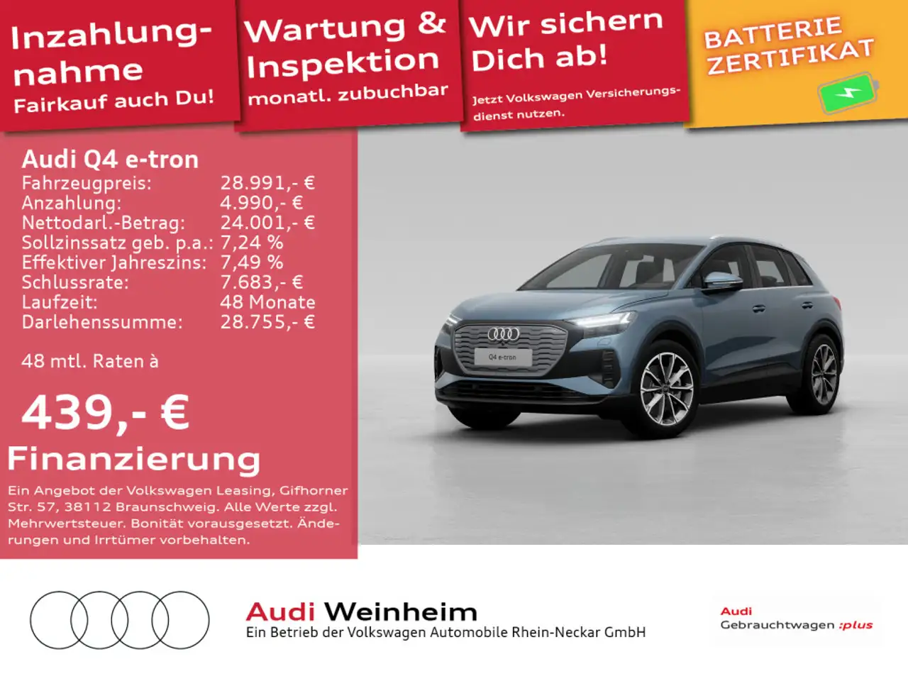 Audi Q4 e-tron