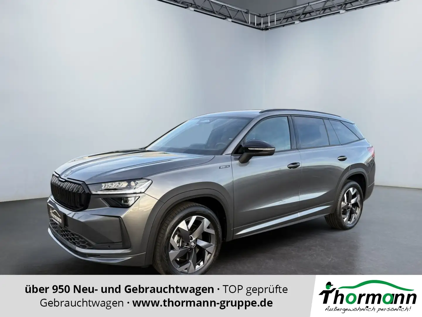 Skoda Kodiaq 2.0 TDI W Sportline AUT Akustikglas Kam. Grau - 1
