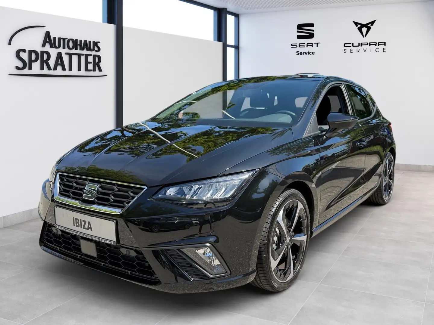 SEAT Ibiza 1.5 TSI ACT DSG FR NAVI ACC LED Kamera Nero - 1